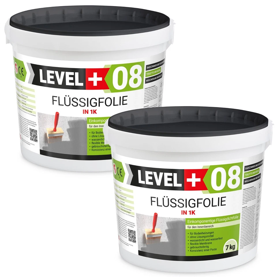 Pellicola liquida sigillante 14 kg impermeabilizzante per doccia bagno cucina ambienti umidi HQ RM08