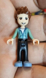 LEGO Friends Minifigure Ethan 41394 Heartlake Hospital Boy Teen Son EUC C16-4 - Picture 1 of 5