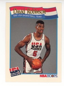 1991 Hoops #583 David Robinson quasi nuovo + condizioni - Foto 1 di 2