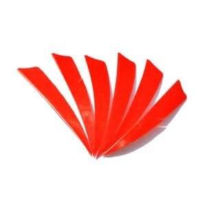 50pcs 3''4" 5'' Arrow Turkey Feather Natural Fletches Archery RW LW Arrows DIY - Picture 1 of 32