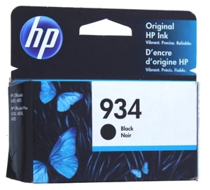 Cartucho de tinta negra HP 934 (caducado) - Imagen 1 de 2