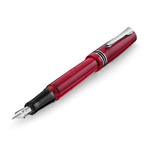 Marlen Aleph Fountain pen | Flexible Nib | Pearly Red Italian Resin | Numb.Edit.