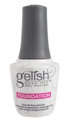 Gelish Soak off Gel Foundation Base Coat 15ml Bottles