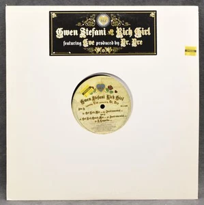 Gwen Stefani "Rich Girl" Single Remix ft Eve & Dr. Dre Vinyl Schallplatte sehr guter/sehr guter Zustand - Bild 1 von 7