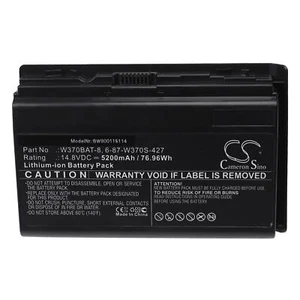 Akku für Clevo / Eurocom Shark K750C K750S K760E 5200mAh 14,8V - Bild 1 von 3
