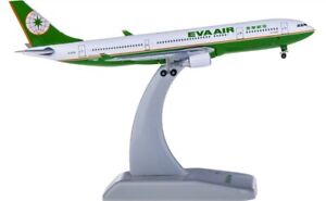 1:500 Hogan EVA AIR AIRBUS A330-200 Passenger Airplane Diecast Aircraft Model