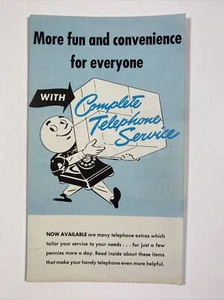 Folleto ""Servicio telefónico completo"" de Ohio Bell 1953 - Imagen 1 de 5