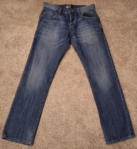 William Rast Mens Med Wash Tapered Leg Button Fly Denim Jeans 29x29 (tag 29x30) - Picture 1 of 9