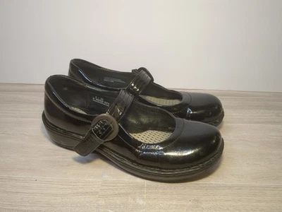 BORN Mary Jane Shoes Womens Size 8 Coddler Black Leather Buckle - Image 1 of 4