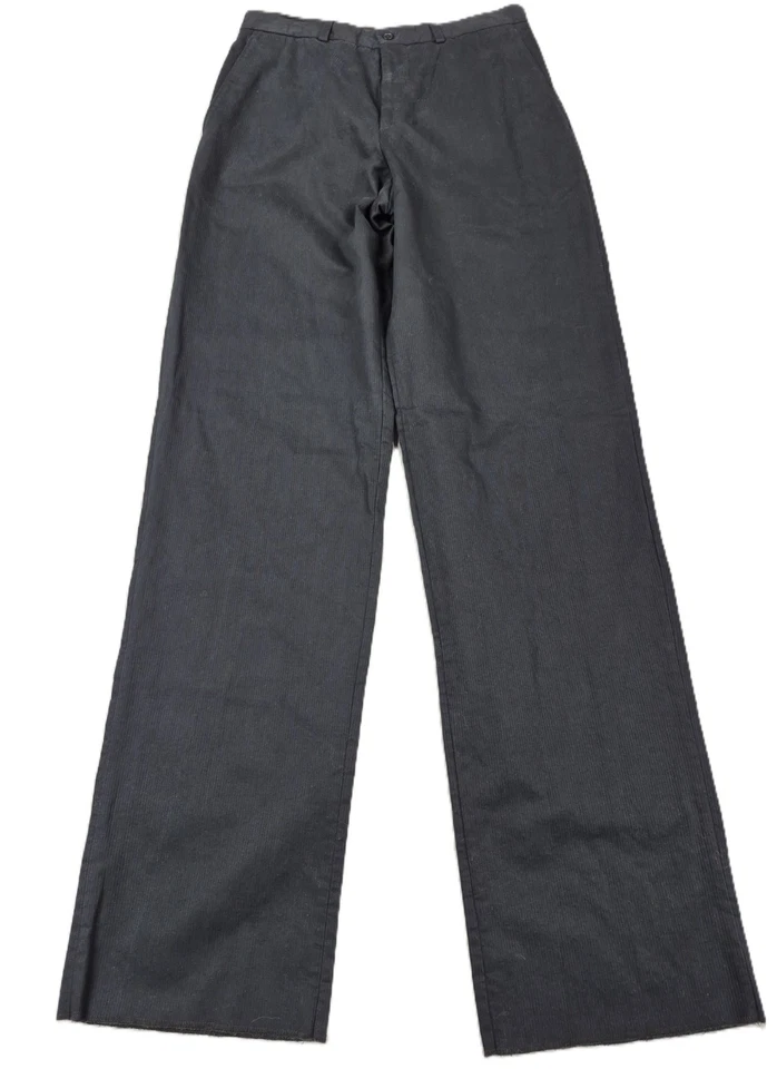 Cordões Armani Collection novos com etiquetas (tamanho medido é 30) bolsos pretos com zíper inacabados - Imagem 1 de 4