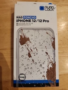 QUAD LOCK MAG PONCHO iPHONE 12/12PRO QMC-PON-IP12M 9348943022033. S15 - Picture 1 of 2