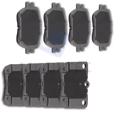 Pastillas de freno delanteras traseras de cerámica para Lexus IS250 2009 2010 2011 2012 2013 Foto 1 de 4