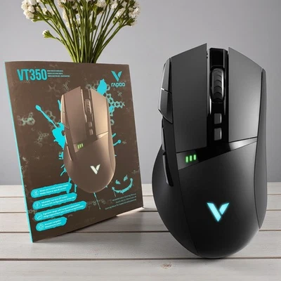 Rapoo VT350 Gaming Wireless Mouse 5000 DPI Programmable Button For PC Laptop Mac - Image 1 of 4
