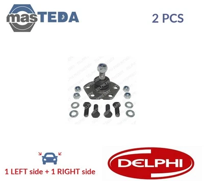TC1283 SUSPENSION BALL JOINT PAIR FRONT DELPHI 2PCS FOR FIAT DUCATO - Image 1 of 4