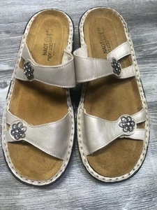 NAOT Triton Slide Sandal Size 40- SZ 9 Orthopedic Slip On Adjustable EUC - Picture 1 of 12