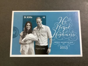 ICOLLECTZONE St Kitts 859 Royalty XF NH (B800) - Imagen 1 de 1