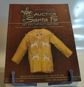 3. Jahresauktion im Santa Fe Katalog Manitou Galerien 750 Lots vollfarbig ALLE - Bild 1 von 4