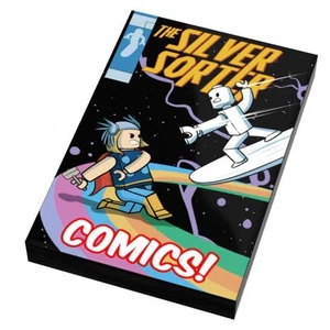 B3 Customs - Silver Sorter Comic Book Cover (2x3 Tile) - Bild 1 von 1