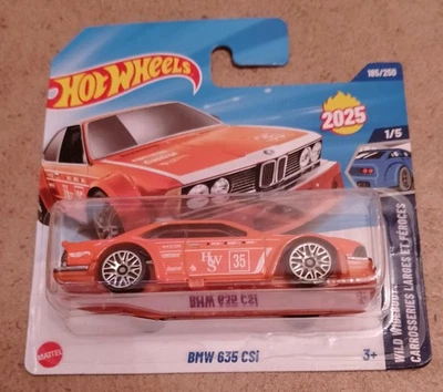 HOT WHEELS 2025 "BMW 635 CSi" 185/250 ORANGE ARANCIONE - Immagine 1 di 2