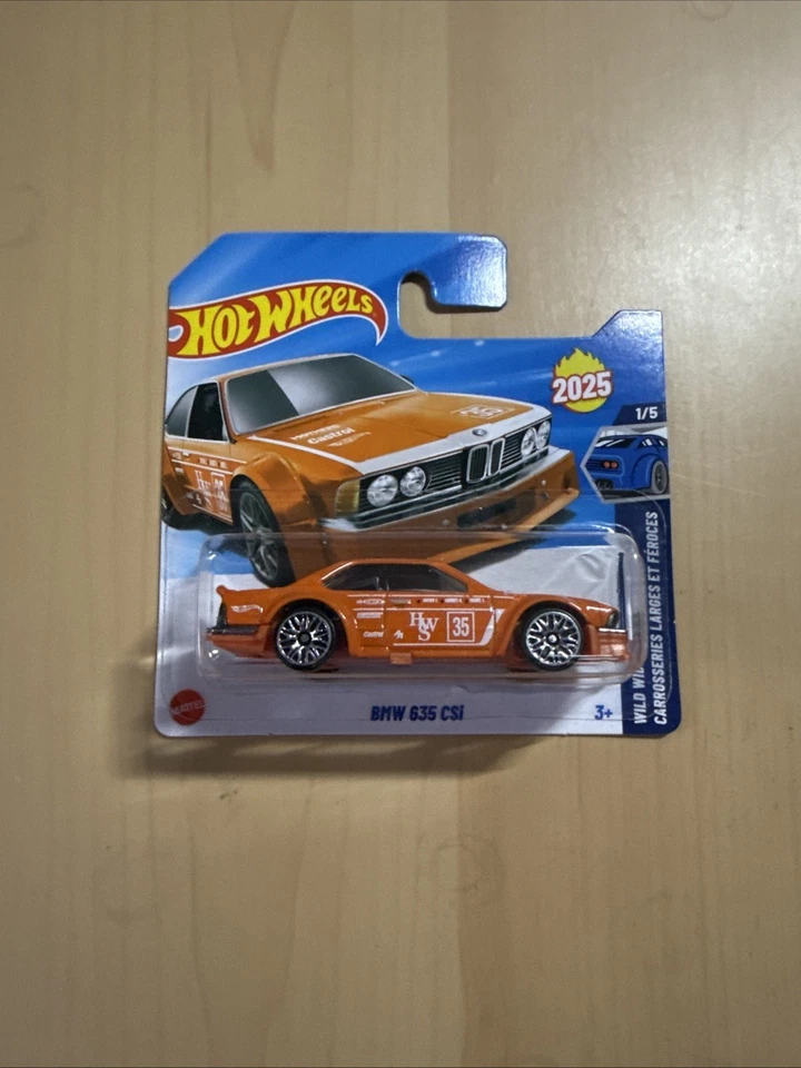Hot Wheels 2025 BMW 635 CSI Orange  - Image 1 of 2