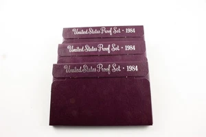 1984 U.S. Mint Proof Set Lot of 3 – San Francisco S Mint – Original Packaging - Picture 1 of 7