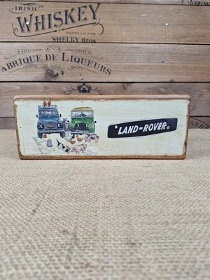 26 cm Decorative Landrover Storage Box Crate - Image 1 of 4
