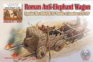 LINEAR-A 1:72 -ROMAN WARS - 029 Roman Anti-Elephant Wagon (3D-PRINTED) - Picture 1 of 2