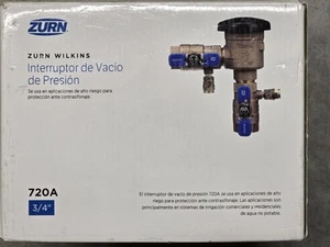 Zurn Wilkins 34-720A 3/4" 720A Pressure Vacuum Breaker Assembly,N - Picture 1 of 3