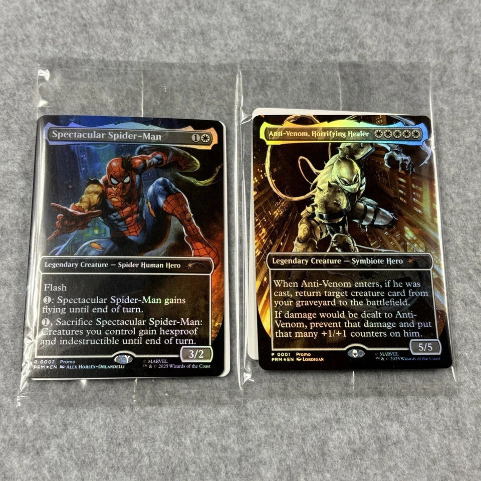Marvel Legends Magic The Gathering Spiderman & Agent Anti Venom Magic The Gathering Magic The Gathering Foto 1 de 1