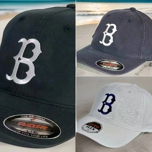 Brooklyn Dodgers "FLEX FIT" Cap ⚾️Hat ⚾️CLASSIC MLB PATCH/LOGO ⚾️3 Sizes ⚾️NEW - Picture 1 of 13