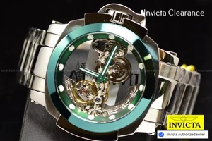 Reloj Invicta Hombres Coalición Fuerzas HOMBRE DE GUERRA - PUENTE FANTASMA Tono Plateado SS 48mm - Imagen 1 de 16