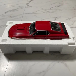 Boxed 1/18 Scale Ford Mustang Welly Red Minicar Model Collection Release Metal D - Picture 1 of 4