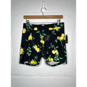 NUEVO Torrid Negro Pull On Bicicleta Corto Limones Talla 0 - Imagen 1 de 5