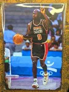 Michael Jordan USA Basketball #9 Olympic Dream Team Tin SIgn  Chicago Bulls 🐐 - Picture 1 of 8