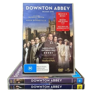 Downton Abbey Seasons 1 2 3 DVD Set Drama TV Series Region 4 Hugh Bonneville - Picture 1 of 5