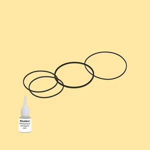 Riemen Öl = Kit 5 für Sony HCD-H 51 Tape Deck Compact System - Picture 1 of 5