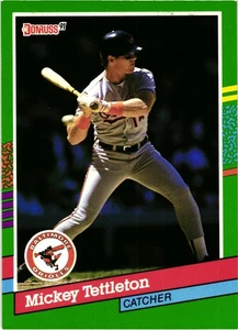 1991 Donruss Mickey Tettleton #597 - Bild 1 von 2