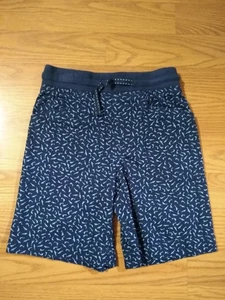 OVERDRIVE Boys Shorts Size 4T Functional Drawstring Sharks Blue NEW - Picture 1 of 4