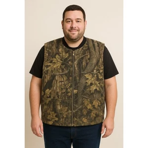 Clarkfield Outdoors 3XL Camo Hunting Vest Quilted Lined Made in USA Big Tall - Picture 1 of 6