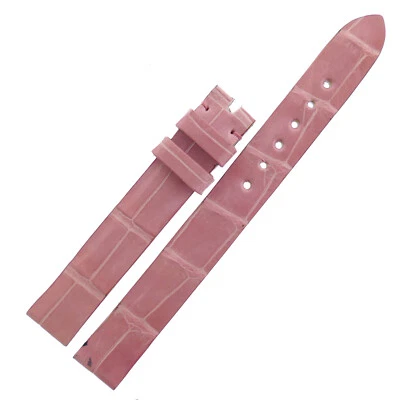 CORREA RELOJ MUJER CHOPARD 13MM PIEL COCODRILO ROSA Foto 1 de 3