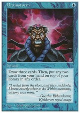 Brainstorm X (4) Fifth Edition Excellent/Near Mint  (RG) 4RCards