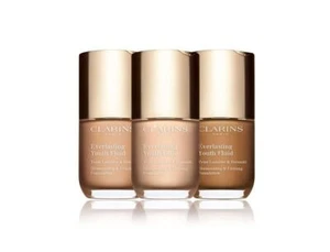 Clarins Everlasting Youth Fluid Illuminating & Firming Foundation 1oz CHOOSE - Picture 1 of 12