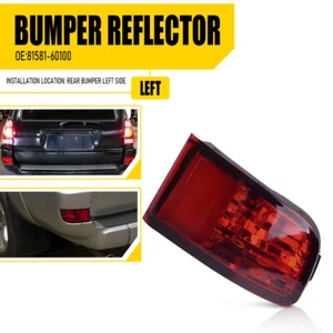Rear Bumper Reflector Tail Lamp Case Left Side For 2002-09 Toyota Land Cruiser W - Picture 1 of 11