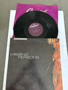 MISSING PERSONS - Mini LP 12" S/T 1982 Blonde Berlin INXS Zappa Bozzio Madonna - Picture 1 of 5