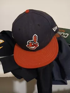 2016 Cleveland Indians World Series eng anliegende Mütze 7 1/2 - Bild 1 von 3