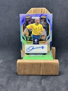 2024 MARCIO AMOROSO 15/99 AUTO PANINI PRIZM CONMEBOL COPA AMERICA 2024 SILVER - Picture 1 of 2