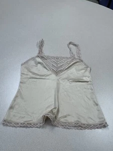 Vintage Woolite creme Teddie Größe Medium Camisole 304 - Bild 1 von 7