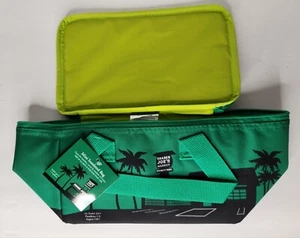 Trader Joe's Mini Insulated Bag Cooler Lunch Tote Green Limited Edition 2024' - Bild 1 von 2