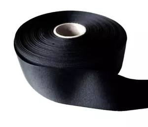 Offray Brand Black Grosgrain Ribbon 1 1/2 inches wide x 5 yards Polyester B46 - Picture 1 of 4