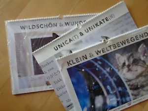** Kalenderpaket ** 3 WHISKAS-Kalender mit tollen Fotos als Poster 2011/12/13 ** - Bild 1 von 4